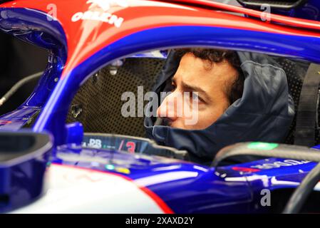 Montréal, Canada. 09 juin 2024. Daniel Ricciardo (AUS) RB VCARB 01. 09.06.2024. Championnat du monde de formule 1, Rd 9, Grand Prix du Canada, Montréal, Canada, jour de la course. Le crédit photo devrait se lire : XPB/Alamy Live News. Banque D'Images