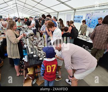 Palaeoart ateliers Fossil Festival Banque D'Images