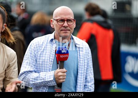 Montréal, Canada. 9 juin 2024. VILLENEUVE Jacques (CAN), ancien champion de F1 et présentateur TV de canal , portrait lors du Grand Prix du Canada AWS de formule 1 2024, 9e manche du Championnat du monde de formule 1 2024 du 07 au 09 juin 2024 sur le circuit Gilles Villeneuve, à Montréal, Canada - photo Florent Gooden/DPPI crédit : DPPI Media/Alamy Live News Banque D'Images