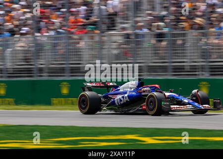 Montréal, Canada. 8 juin 2024. Alexander Albon de Thaïlande au volant de la Mercedes Williams Racing FW46 (23), lors du GP du Canada, formule 1, sur le circuit Gilles Villeneuve. Crédit : Alessio Morgese// Emage / Alamy Live news Banque D'Images