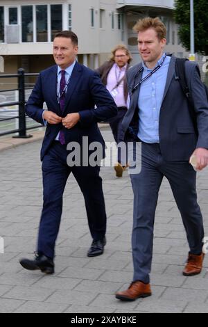 Liverpool, Royaume-Uni. 24 septembre 2022. Wes Streeting se rend à la Conférence du Parti travailliste 2022, crédit Lear / Alamy Banque D'Images