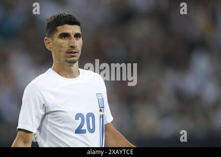 MONCHENGLADBACH - Petros Mantalos de Grèce lors du match amical Interland entre l'Allemagne et la Grèce au Borussia-Park le 7 juin 2024 à Monchengladbach, Allemagne. ANP | Hollandse Hoogte | BART STOUTJESDIJK Banque D'Images