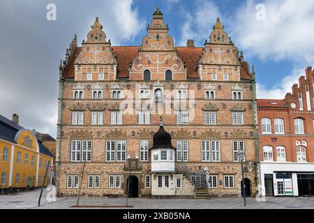 Maison de Jens Bang à Aalborg, Danemark Banque D'Images