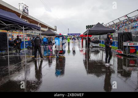 Montréal, Québec, Canada. 9 juin 2024. GRID.pendant la formule 1 AWS Grand Prix du Canada 2024, Montréal, Québec, Canada, du 6 au 9 juin - Round 9 of 24 of 2024 World Championship (crédit image : © Alessio de Marco/ZUMA Press Wire) USAGE ÉDITORIAL SEULEMENT! Non destiné à UN USAGE commercial ! Crédit : ZUMA Press, Inc/Alamy Live News Banque D'Images