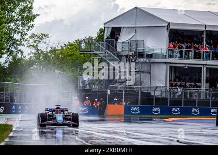 Montréal, Québec, Canada. 9 juin 2024. Durant le Grand Prix du Canada AWS de formule 1 2024, Montréal, Québec, Canada, du 6 au 9 juin - Round 9 de 24 du Championnat du monde F1 2024 (crédit image : © Alessio de Marco/ZUMA Press Wire) USAGE ÉDITORIAL SEULEMENT! Non destiné à UN USAGE commercial ! Crédit : ZUMA Press, Inc/Alamy Live News Banque D'Images