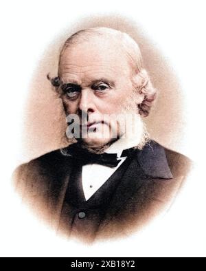 Lister, Joseph, 5.4.1827 - 10.2,1912, chirurgien anglais, portrait, photographie d'Elliot & Fry, Londres, AUTORISATION-DROITS-SUPPLÉMENTAIRES-INFO-NON-DISPONIBLE Banque D'Images