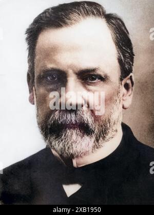 Pasteur, Louis, 27.12.1822 - 28.9,1895, naturaliste français, portrait, XIXE SIÈCLE, AUTORISATION-DROITS-SUPPLÉMENTAIRES-INFO-NON-DISPONIBLE Banque D'Images