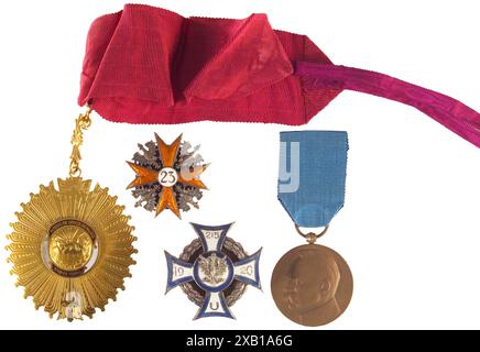 Médailles et décorations, ordres de mérite, Commandeur Croix, XXe siècle, PROPRIÉTÉ AUTORISÉE Banque D'Images