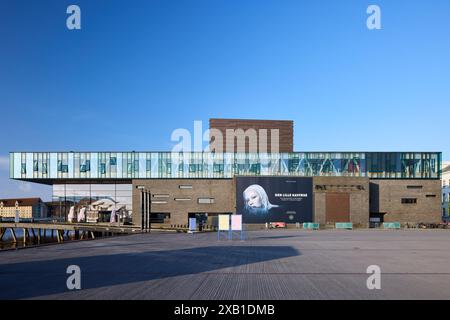 La Royal Danish Playhouse (Skuespilhuset, Det b comme Teater), conçu par Lundgaard & Tranberg, achevée 2008 ; Copenhague, Danemark Banque D'Images