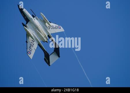 De Havilland, Sea Vixen, FAW 2, XP924, G-CVIX, Shuttleworth, Flying Display, Old Warden, Biggleswade, Bedfordshire, Angleterre, Royaume-Uni Banque D'Images