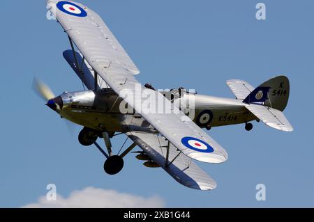 Hawker Hind, K5414, G-ANEP, Shuttleworth, Collection, Bigglewade, Bedfordshire, Angleterre, Royaume-Uni. Banque D'Images