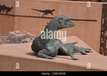 Musée australien d'histoire naturelle de l'âge des dinosaures - Winton Dinosaur Trip Banque D'Images