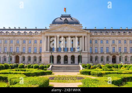 Palais royal de Bruxelles, Palais royal de Bruxelles, situé à Bruxelles, Belgique Banque D'Images