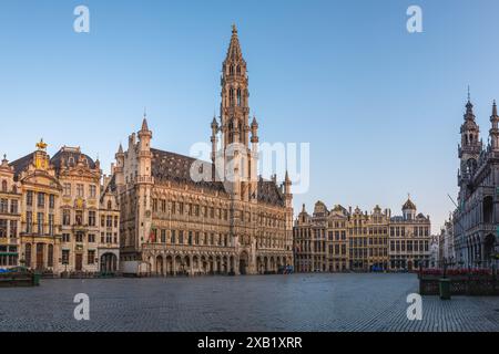 La Grand place, ou Grote Markt, est la place centrale de Bruxelles en Belgique Banque D'Images