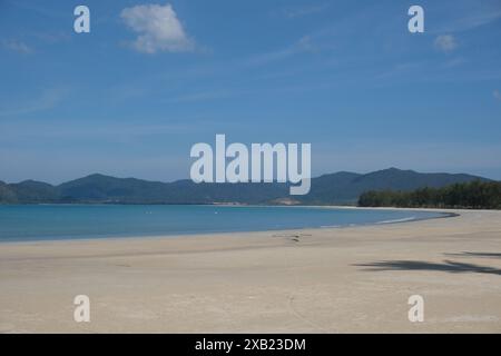 Indonésie Iles Anambas - Jemaja Island Padang Melang Beach Banque D'Images