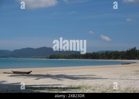 Indonésie Iles Anambas - Jemaja Island Padang Melang Beach Banque D'Images