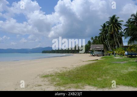 Indonésie Îles Anambas - Jemaja Island Melang Beach Banque D'Images