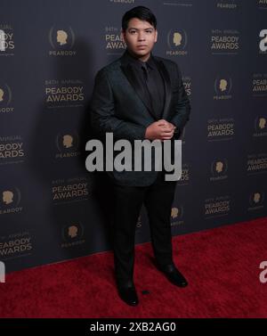 Lane Factor arrive à la 84e édition annuelle des Peabody Awards qui se tient au Beverly Wilshire à Beverly Hills, CA dimanche, ? 9 juin 2024. (Photo de Sthanlee B. Mirador/Sipa USA) Banque D'Images