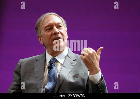 Londres, Royaume-Uni. 10 juin 2024. Mike Pompeo, ancien secrétaire d'État américain à RUSI, Londres, Royaume-Uni crédit : Dominic Dudley/Alamy Live News Banque D'Images