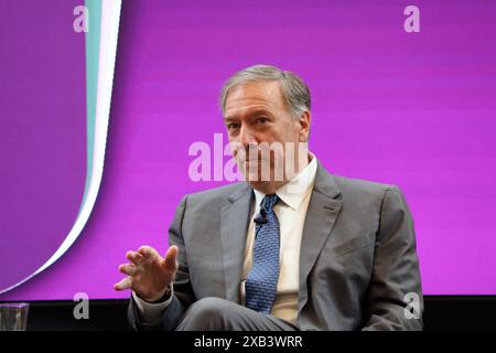 Londres, Royaume-Uni. 10 juin 2024. Mike Pompeo, ancien secrétaire d'État américain à RUSI, Londres, Royaume-Uni crédit : Dominic Dudley/Alamy Live News Banque D'Images