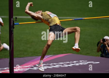 Rome, Italie. 09 juin 2024. Mateusz PRZYBYLKO d'Allemagne en action lors des Championnats d'Europe d'athlétisme 2024 au stade olympique de Rome, Italie 9 juin 2024 crédit : Agence photo indépendante/Alamy Live News Banque D'Images