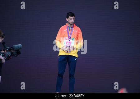 Rome, Italie. 09 juin 2024. Pendant le 3e jour de European Athletics 09 juin 2024 au stade Olimpic de Rome crédit : Agence photo indépendante/Alamy Live News Banque D'Images