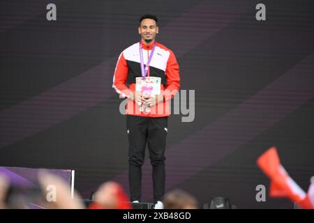 Rome, Italie. 09 juin 2024. Pendant le 3e jour de European Athletics 09 juin 2024 au stade Olimpic de Rome crédit : Agence photo indépendante/Alamy Live News Banque D'Images
