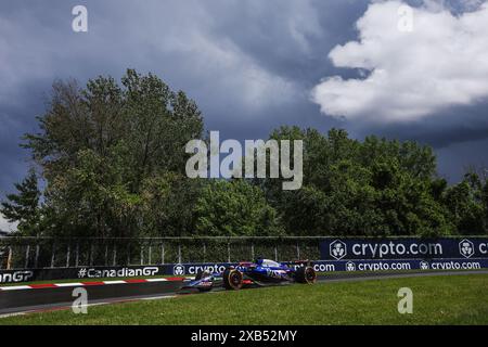 03 RICCIARDO Daniel (aus), Visa Cash App RB F1 Team VCARB 01, action lors du Grand Prix du Canada AWS de formule 1 2024, 9e manche du Championnat du monde de formule 1 2024 du 07 au 09 juin 2024 sur le circuit Gilles Villeneuve, à Montréal, Canada Banque D'Images