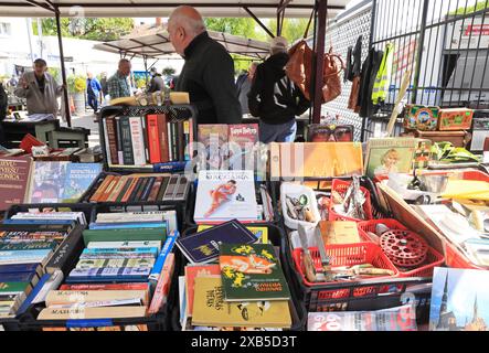 Le marché Agenskalns récemment rénové, à Riga, capitale de la Lettonie, dans les pays baltes, en Europe Banque D'Images