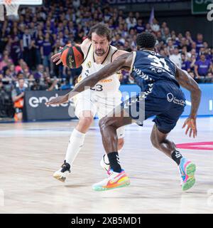 Madrid, Espagne. 10 juin 2024. Liga Endesa Real Madrid vs UCAM Murcia crédit : CORDON PRESS/Alamy Live News Banque D'Images