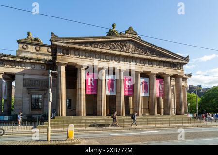 La Royal Scottish Academy de Princess Street, Édimbourg Banque D'Images