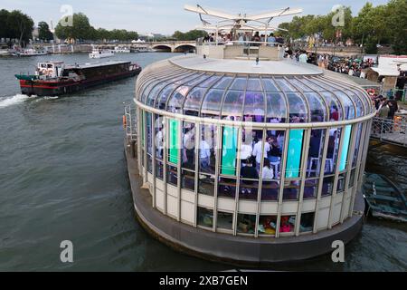 Paris, France. 6 juin 2024. La capitale à la veille des Jeux Olympiques, Paris, France. Crédit : Gerard Crossay/Alamy Stock photo Banque D'Images