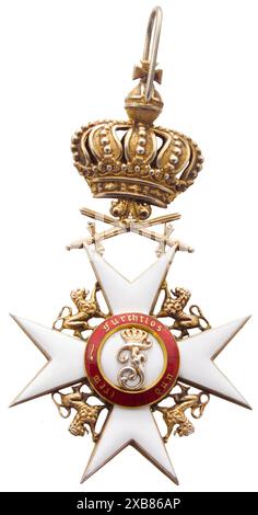 Médailles et décorations, ordres de mérite, Commandeur Cross, XIXe/XXe siècle, AUTORISATION DE PROPRIÉTÉ Banque D'Images