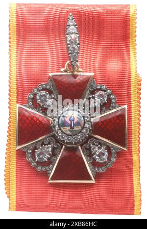 Médailles et décorations, ordre du mérite, collier, XIXe siècle, PROPRIÉTÉ LIBÉRÉE Banque D'Images