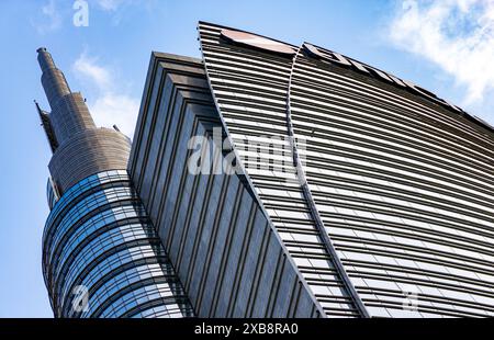 UniCredit Tower Milan Italie Banque D'Images