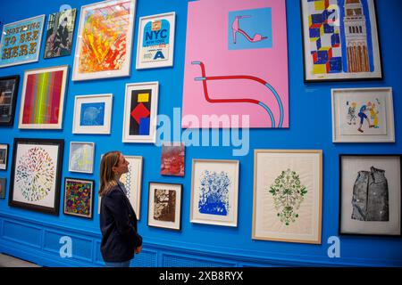 Londres, Royaume-Uni. 11 juin 2024. Aperçu de presse de l'exposition d'été de la Royal Academy. Crédit : Mark Thomas/Alamy Live News Banque D'Images