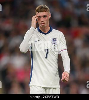 07 juin 2024 - Angleterre v Islande- International Friendly - Wembley. Cole Palmer en action. Image : Mark pain / Alamy Live News Banque D'Images