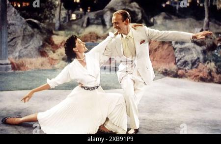 LE GROUPE WAGON 1953 MGM film musical avec Cyd Charisse et Fred Astaire Banque D'Images