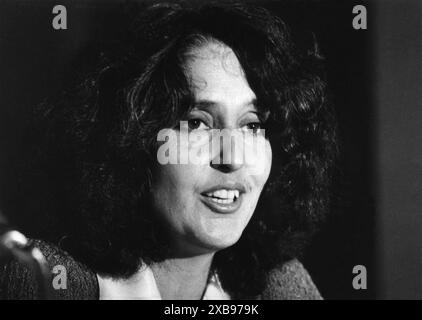 JOAN BAEZ musicienne folklorique américaine Banque D'Images