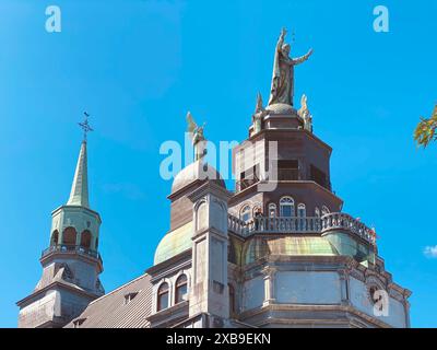 La chapelle notre-Dame-de-bon-secours dans le Vieux-Port de Montréal Banque D'Images