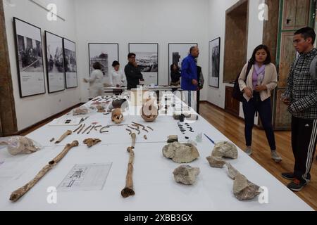 CUENCA INTIRAYMI CONFÉRENCE DE PRESSE Cuenca, Équateur 11 juin, 2024 dans la matinée d'aujourd'hui à la Casa de las Palomas de l'Institut INPC, la conférence de presse a eu lieu sur ce que sera l'Inri Raymi 2024 Live IT à Ingapirca dans la province de Canar du vendredi 21 au 23 juin photo Boris Romoleroux API ACE CUENCA RUEDADEPRENSA INTIRAYMI dd66bd6ddae0c6a4bb8b8f3f63c876c4 Copyright : xBORISxROMOLEROUXx Banque D'Images