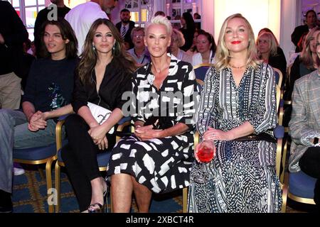 Damian Hurley, Elizabeth Hurley, Brigitte Nielsen und Elisabeth Roehm BEI der 'Ernsting's Family Fashionshow' AM 11.06.2024 à Hambourg Banque D'Images