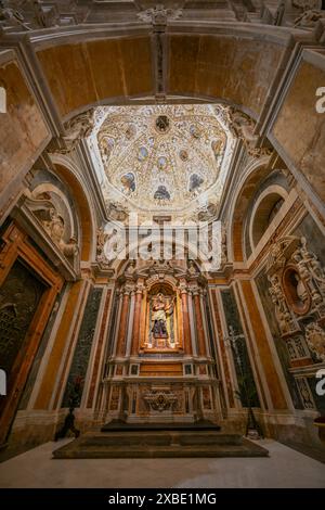 Agrigente, Italie - 27 août 2023 : Cathédrale de San Gerlando à Agrigente, Sicile, Italie Banque D'Images