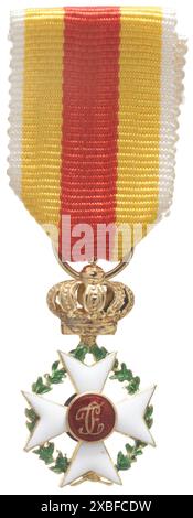 Médailles et décorations, ordre chevalier, Croix de chevalier, XIXe siècle, PROPRIÉTÉ LIBÉRÉE Banque D'Images