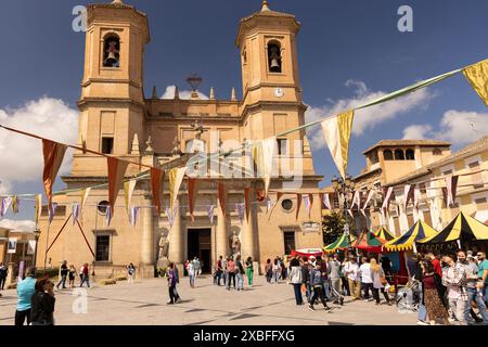 fête médiévale las capitulaciones de santa fe grenade 2024 Banque D'Images