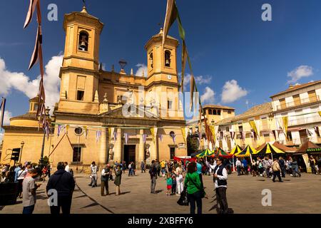 fête médiévale las capitulaciones de santa fe grenade 2024 Banque D'Images