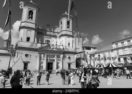 fête médiévale las capitulaciones de santa fe grenade 2024 Banque D'Images