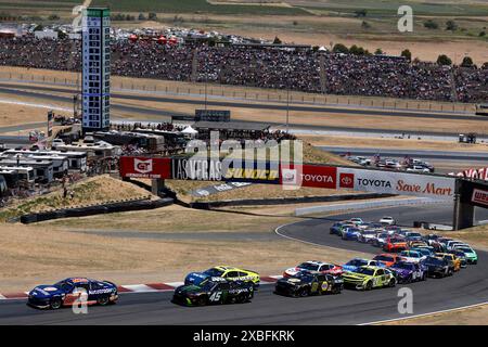 Sonoma, Californie, États-Unis. 9 juin 2024. Joey Logano court pour le Toyota/Save Mart 350 à Sonoma, CA, États-Unis. (Crédit image : © Walter G. Arce Sr./ASP via ZUMA Press Wire) USAGE ÉDITORIAL SEULEMENT! Non destiné à UN USAGE commercial ! Banque D'Images