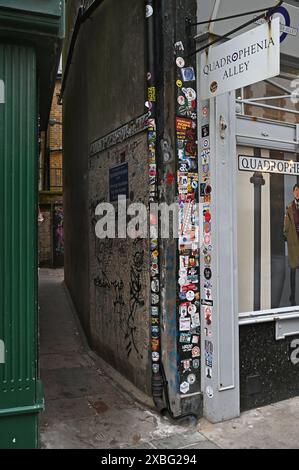 Quadrophenia Alley, Brighton, Angleterre *** Quadrophenia Alley, Brighton, Angleterre Banque D'Images