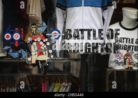 Quadrophenia Alley, Brighton, Angleterre Banque D'Images